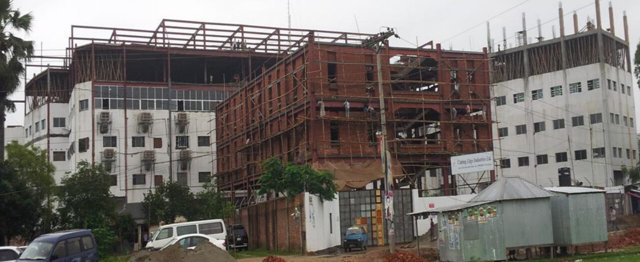 Cutting Edge Industries factory under construction