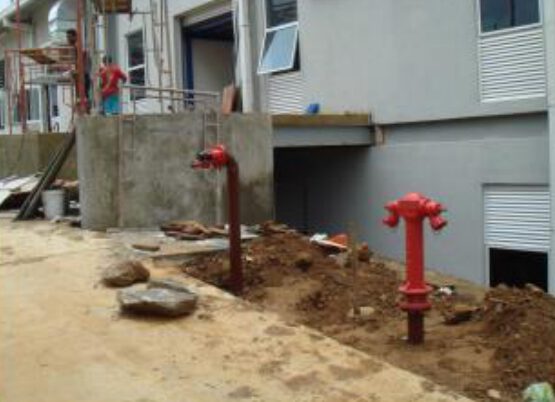 External fire hydrants