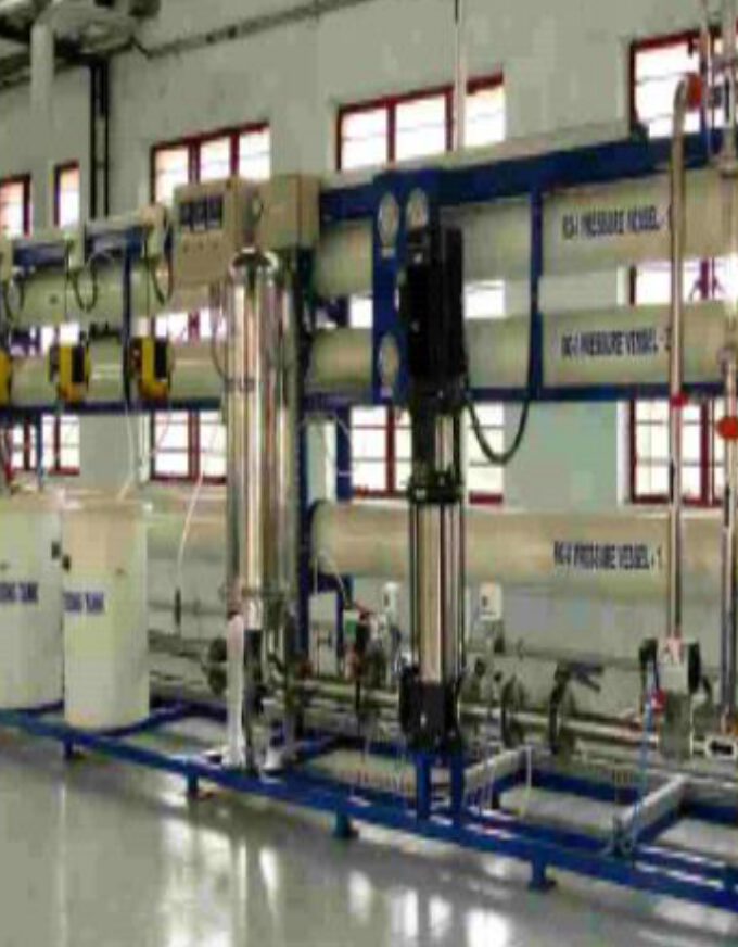 Reverse osmosis plant